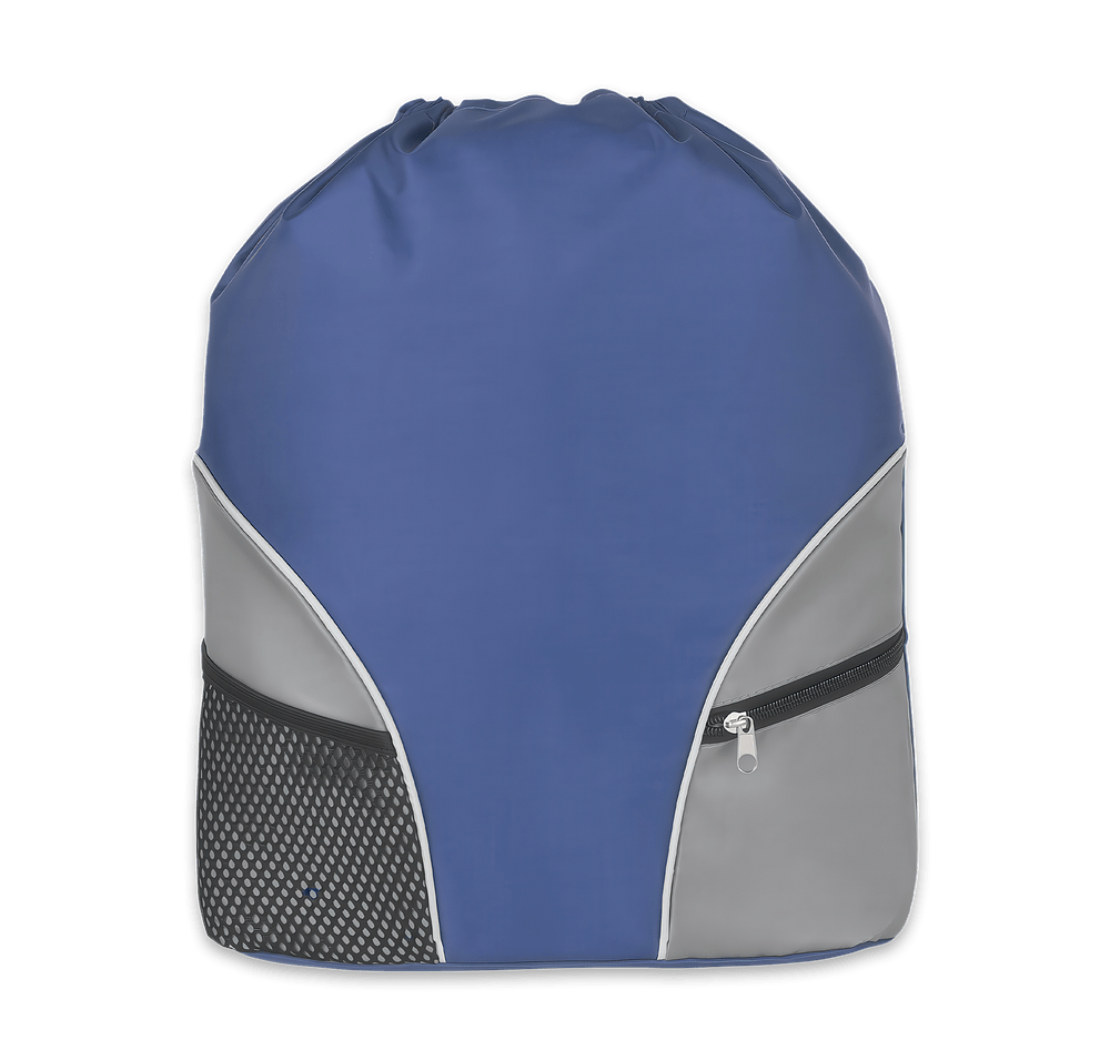Double Pocket Drawstring Bag-default