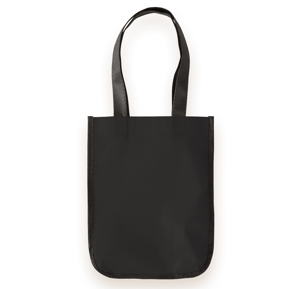 Small Laminated Shopper Tote Bag-default