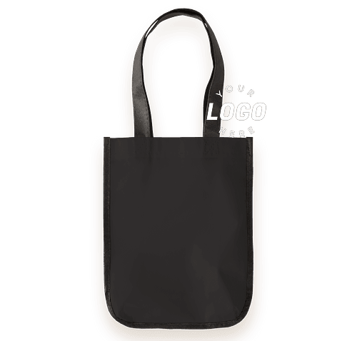 Small Laminated Shopper Tote Bag