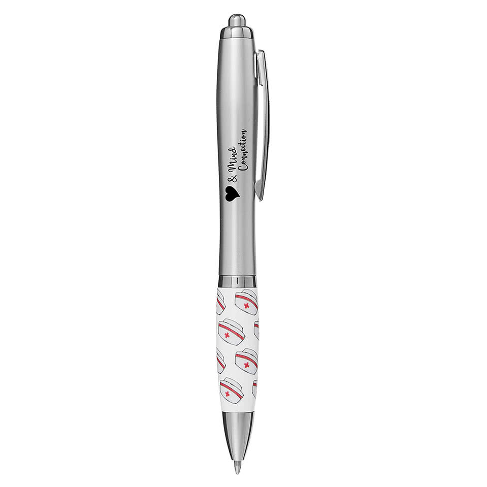 Healthcare Nurse Hat Ballpoint Pen (black ink)