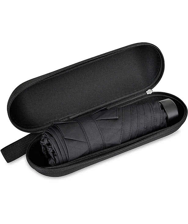 Full Color Elements 39" Arc Recycled Manual Mini Umbrella
