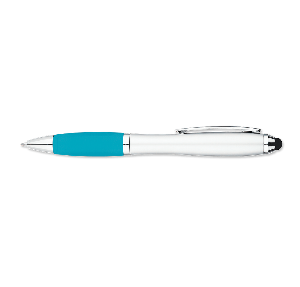 Curvaceous Color Grip Stylus Pen (black ink)-default