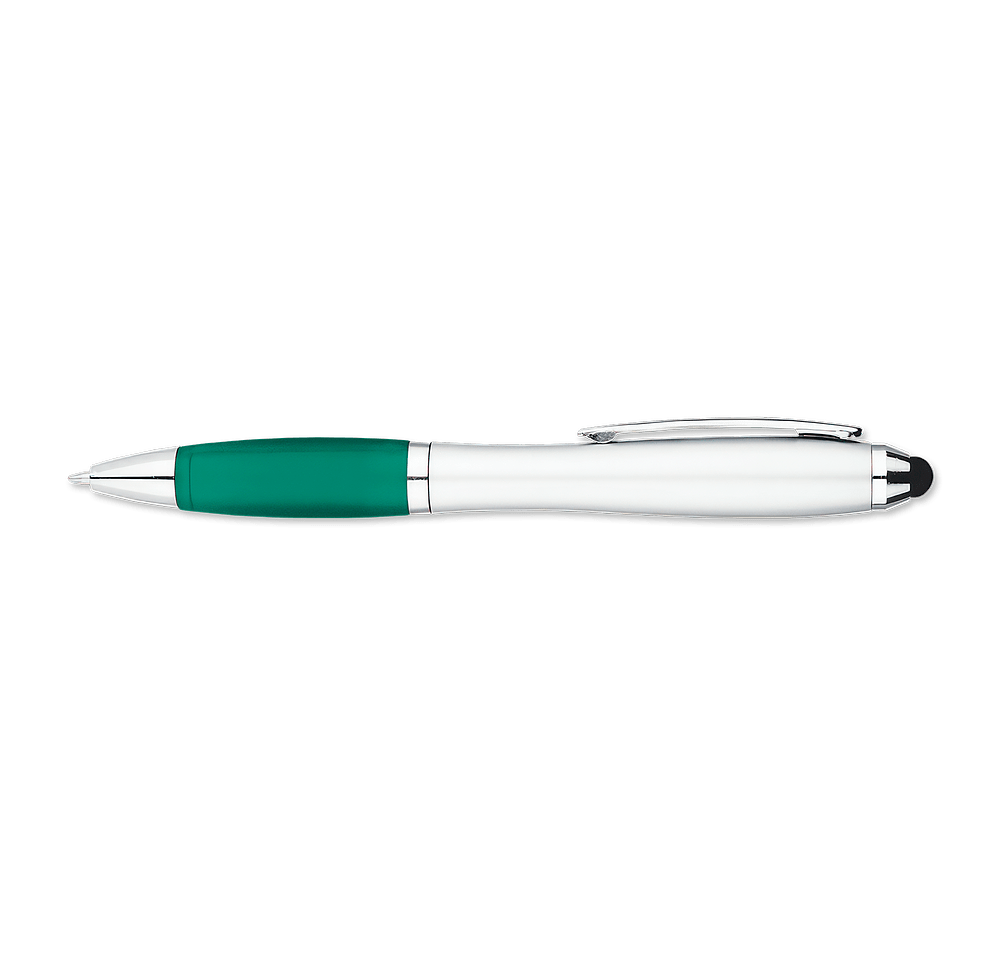 Curvaceous Color Grip Stylus Pen (black ink)-default