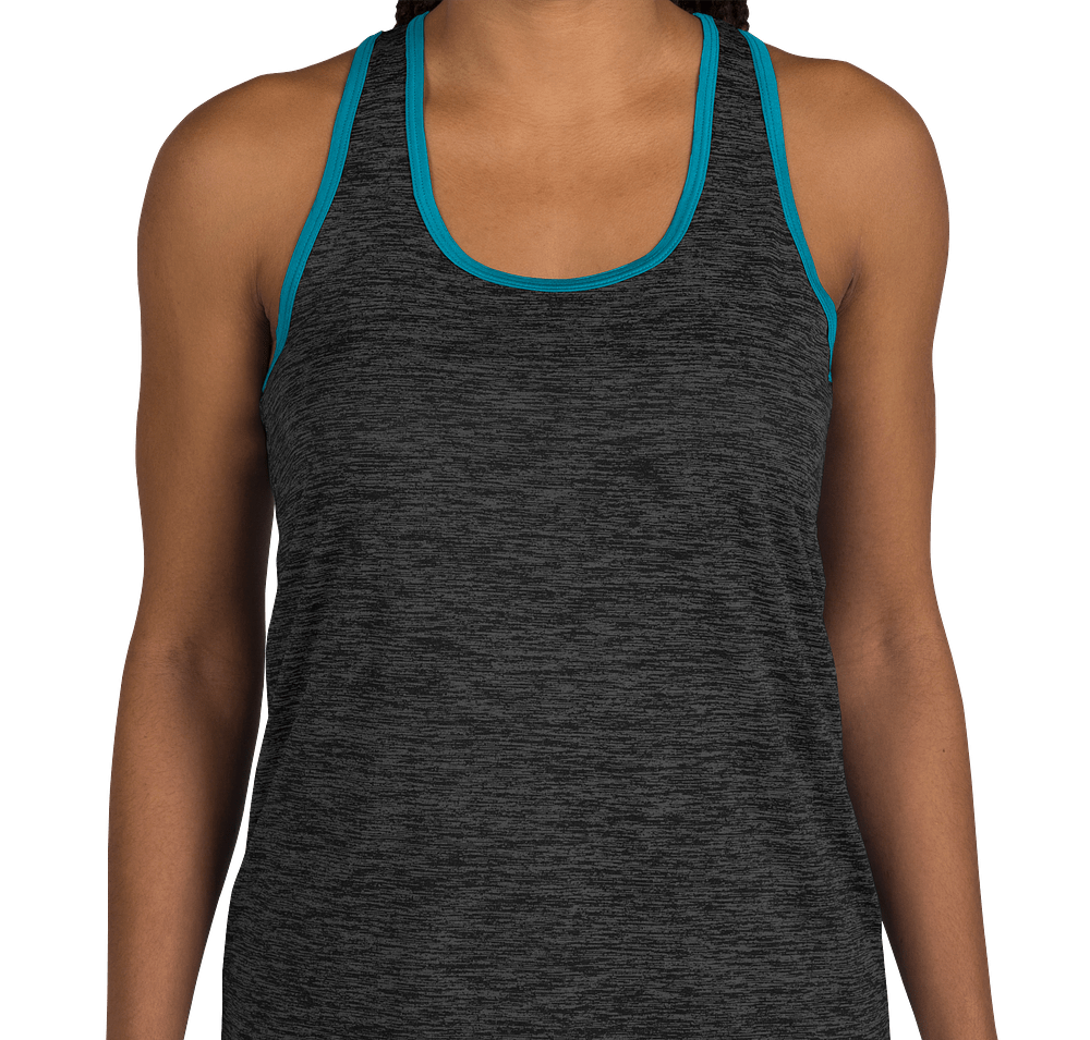 Sport-Tek Women's Electric Heather Racerback Tank-default