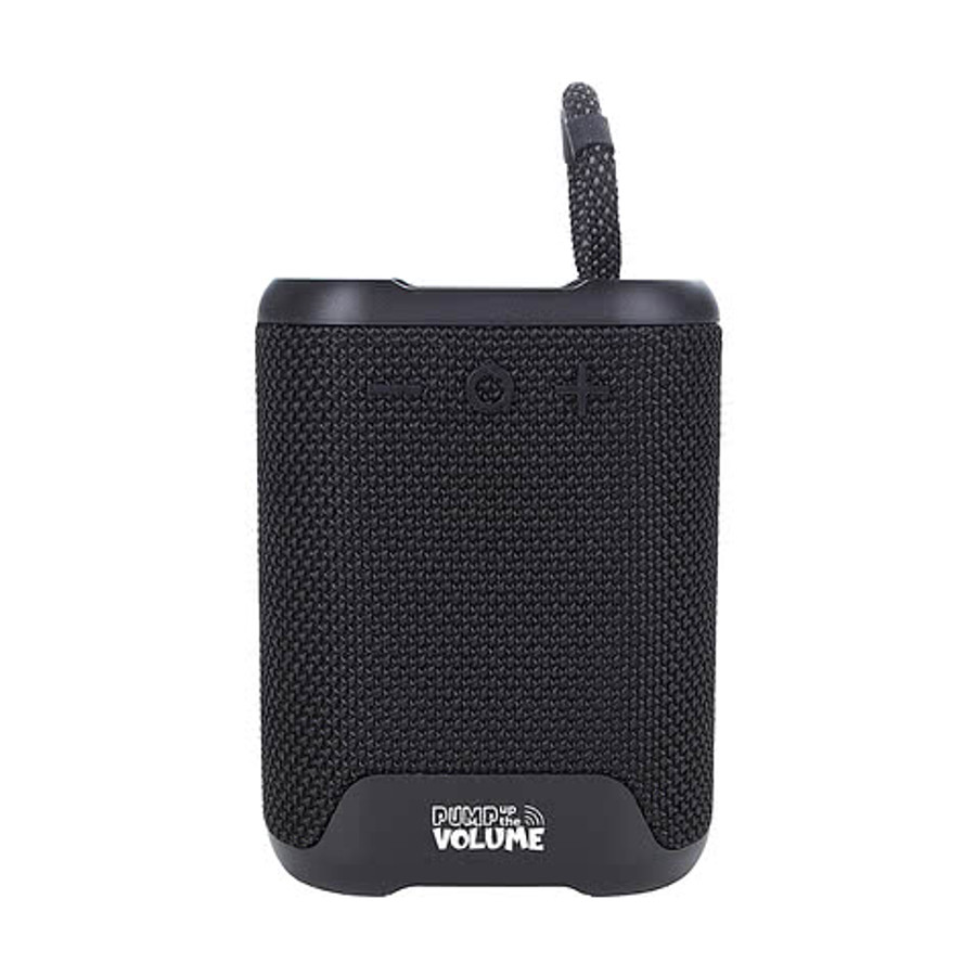 Waterproof Bluetooth Speaker with Subwoofer in Black