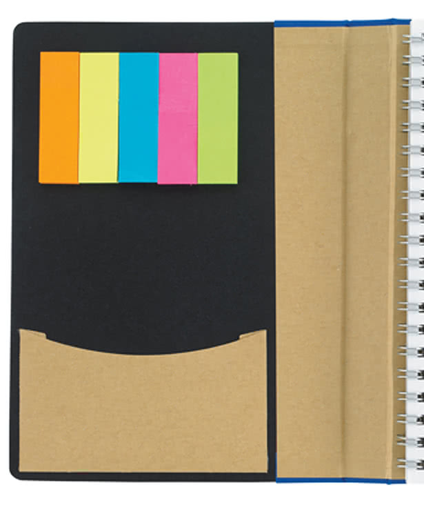 Eco Hard Cover Notebook with Flags