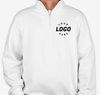Custom Sport-Tek Premium Quarter Zip Sweatshirt Design Quarter