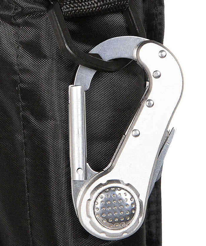 Laser Engraved Carabiner Golf Multi-Tool