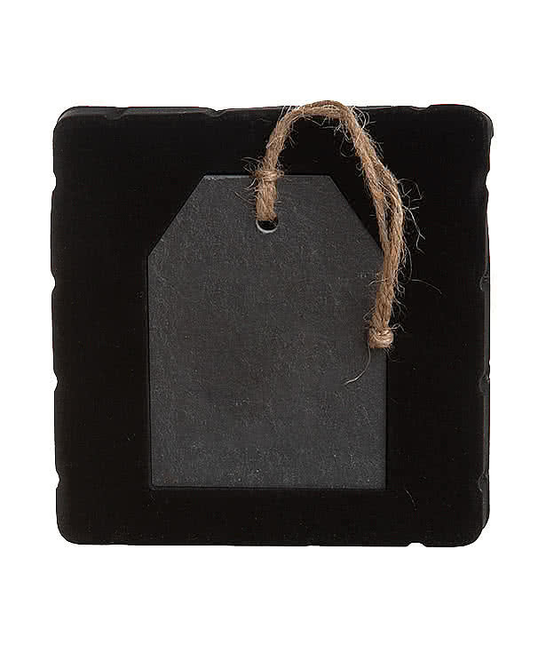 Gift Tag Slate Ornament