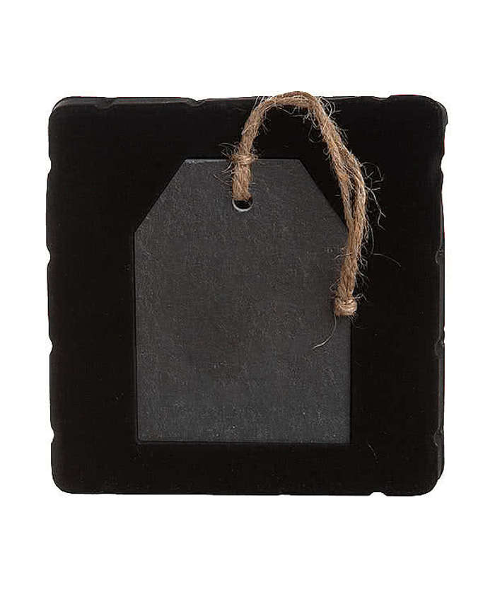 Gift Tag Slate Ornament