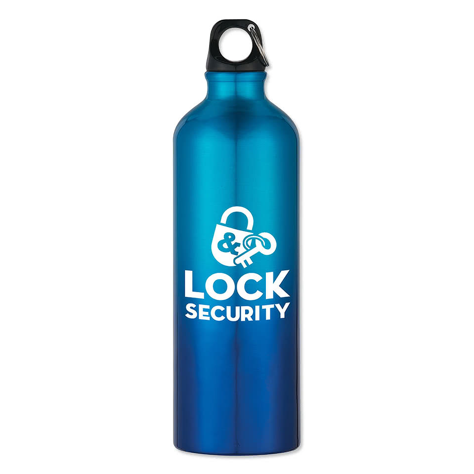 25 oz. Gradient Aluminum Bike Water Bottle
