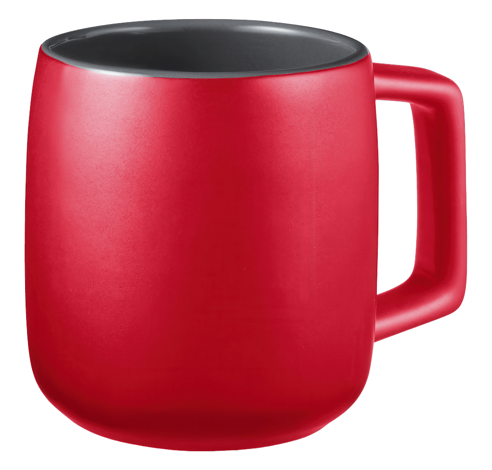 15 oz Geo Square Handle Ceramic Mug-default