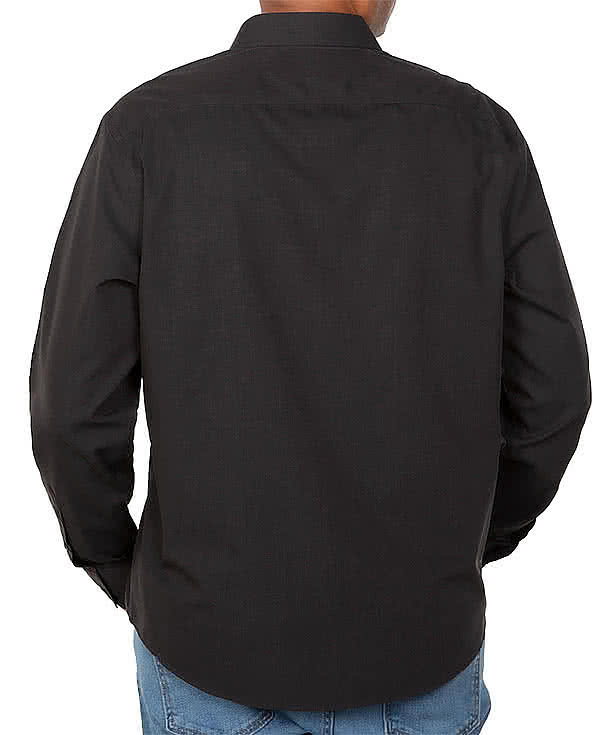 UNTUCKit Black Stone Wrinkle-Free Long Sleeve Shirt