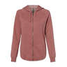 Independent Trading Women's California Wave Wash Zip Hoodie