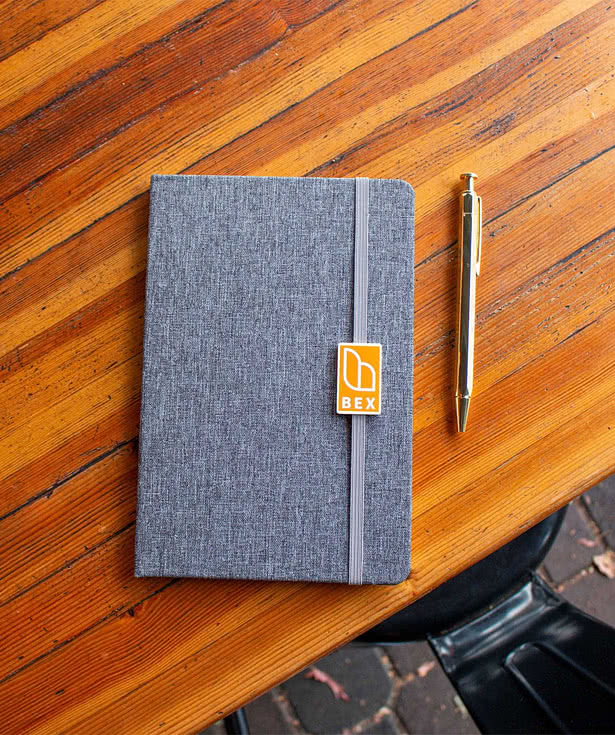 Full Color Libretto Fabric Cover Notebook