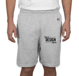 Champion Gym Shorts - Color: Silver Grey