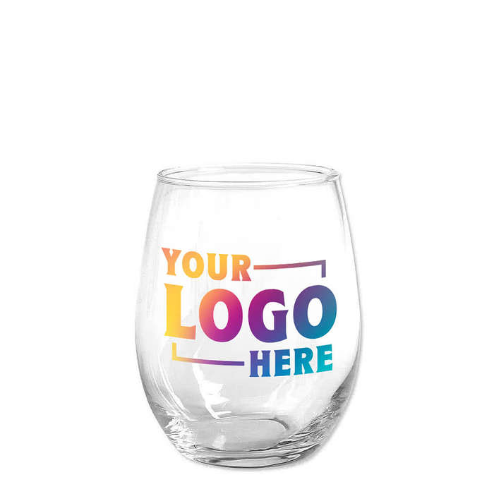 Custom Full Color 15 oz. Stemless Wine Glass - Design Glasswares Online at  CustomInk.com