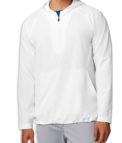 【SEE SEE】BASEBALL HALF ZIP JACKET Custom Sport-Tek Repeat Half Zip Short Sleeve Baseball Jacket