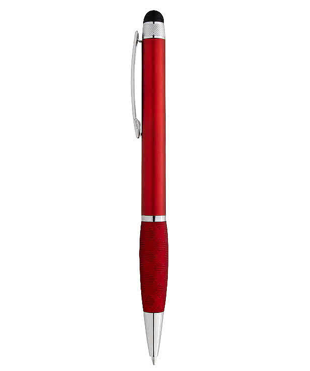 Crisscross Grip Stylus Pen (black ink)