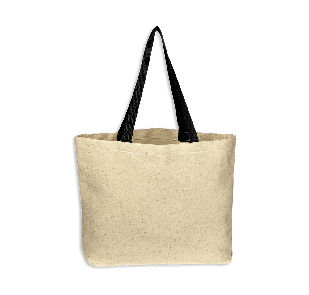 Full Color Medium Natural Cotton Canvas Tote Bag-default