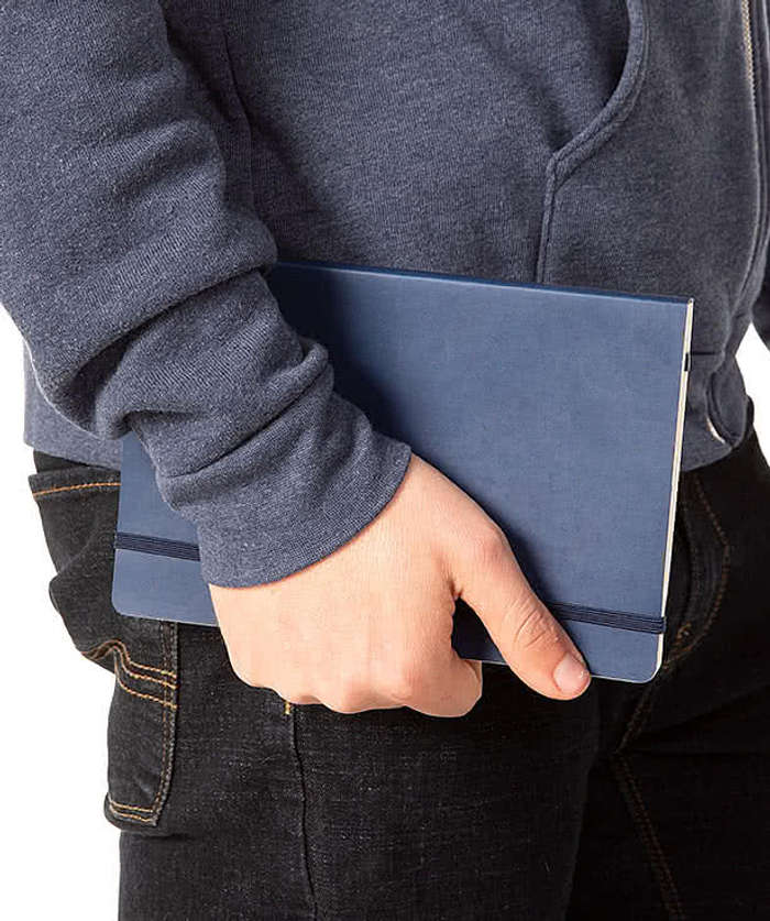 JournalBooks ® Debossed Pedova Soft Bound Notebook