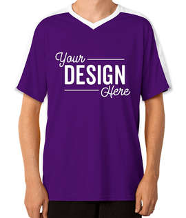 High Five Genesis Performance Jersey - Color: Purple / White