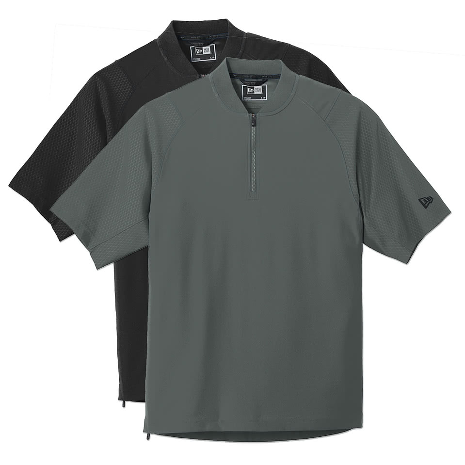 New Era Cage Baseball Short Sleeve Jacket