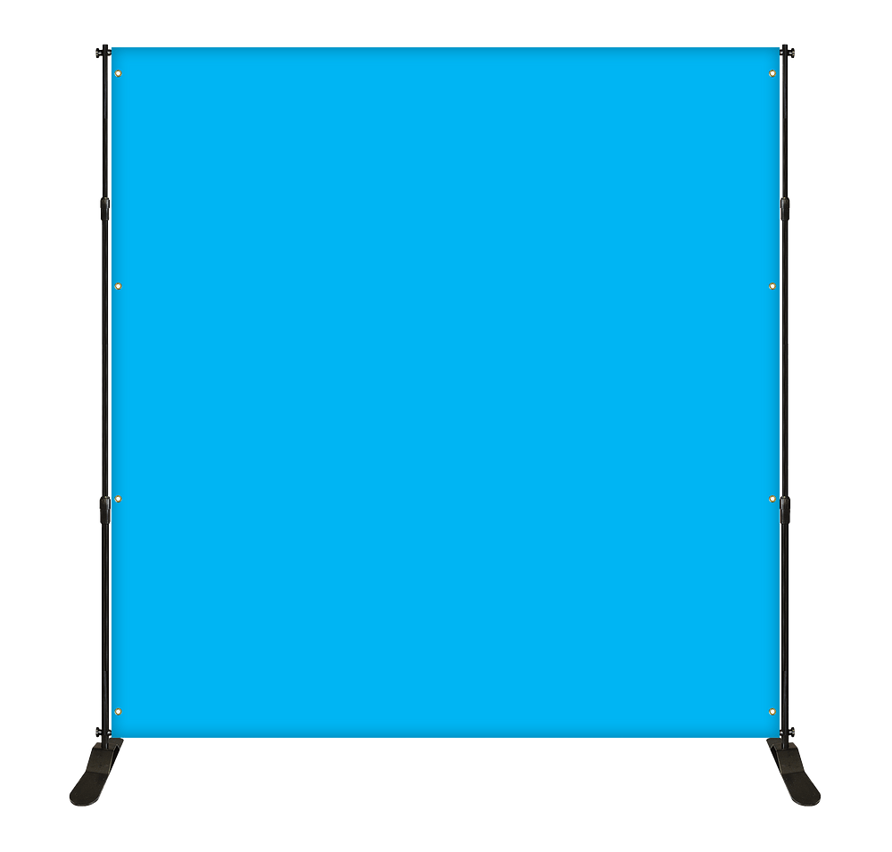 Full Color 8' x 8' Backdrop Banner Kit-default