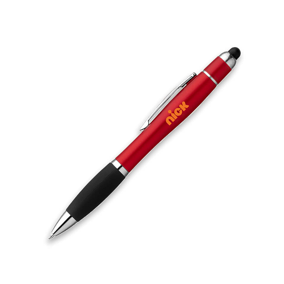 Curvaceous Stylus Cap Highlighter Pen