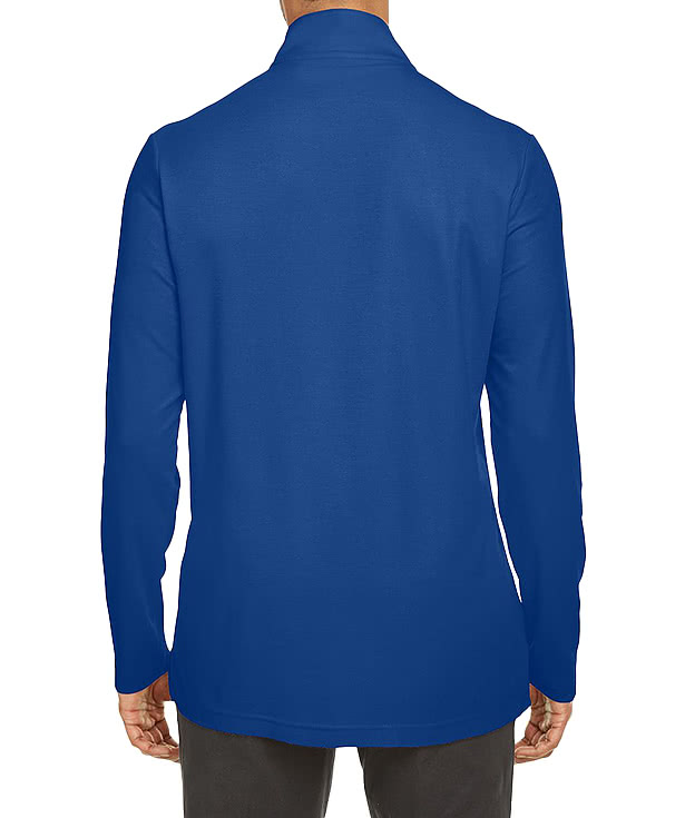 Custom Core 365 Fusion ChromaSoft Pique Quarter Zip Sweatshirt