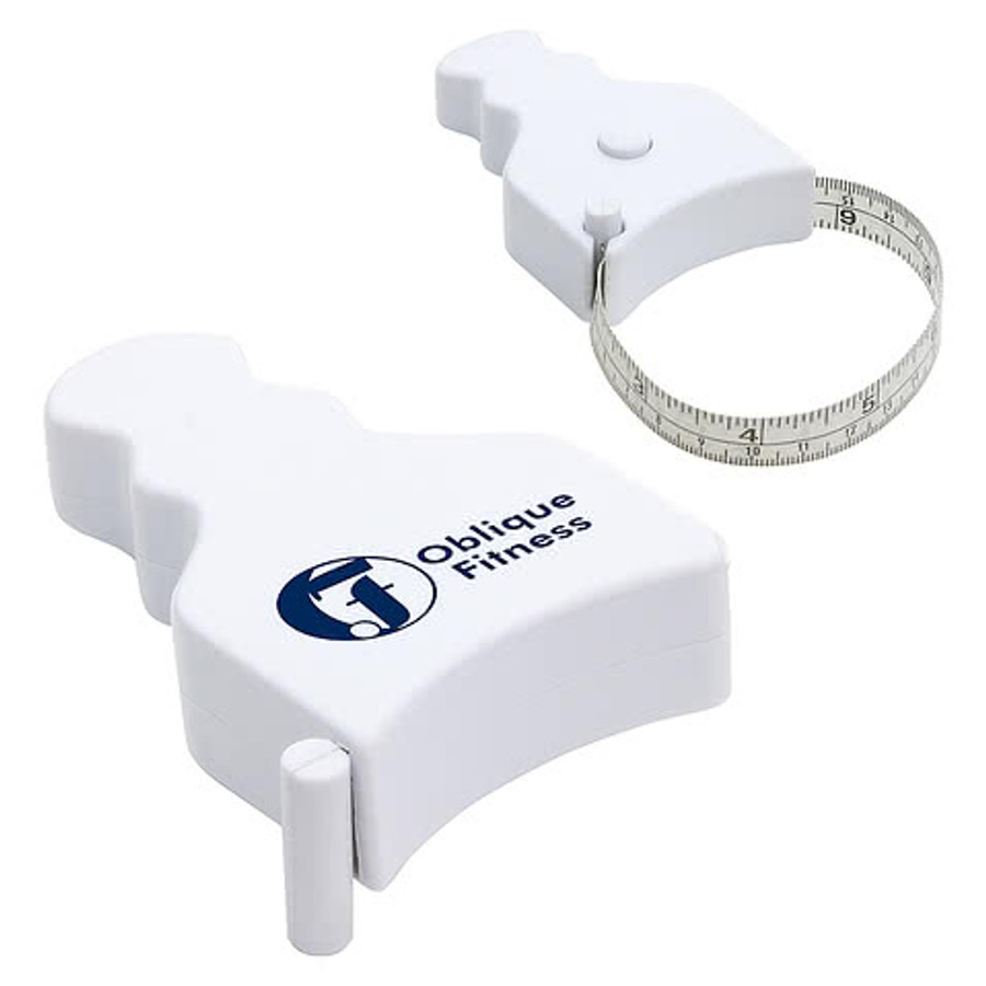 Body Wave Tape Measure in White