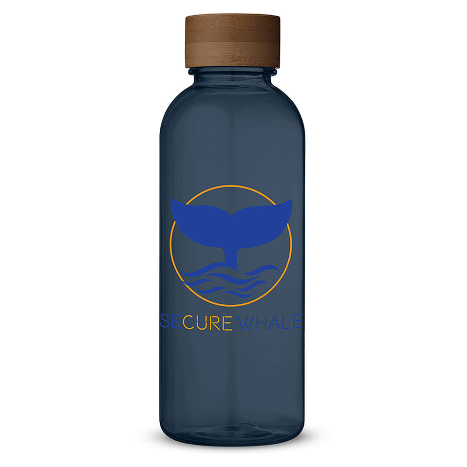 22 oz. econscious Recycled Water Bottle with Bamboo Lid