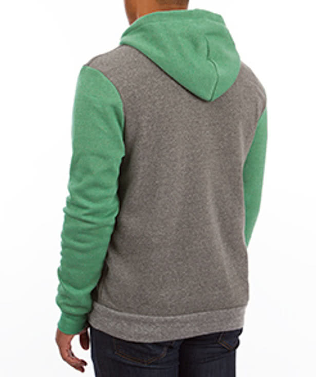 Alternative Apparel Tri-Blend Raglan Zip Hoodie