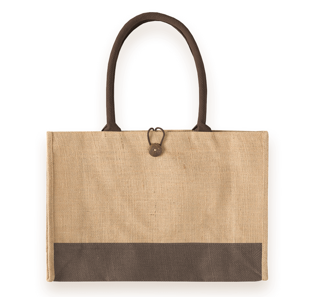 Large Jute Box Tote-default