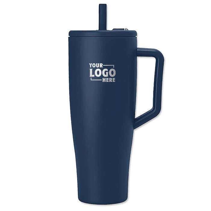 BruMate Laser Engraved 40 oz. Era Stainless Steel Tumbler with Straw
