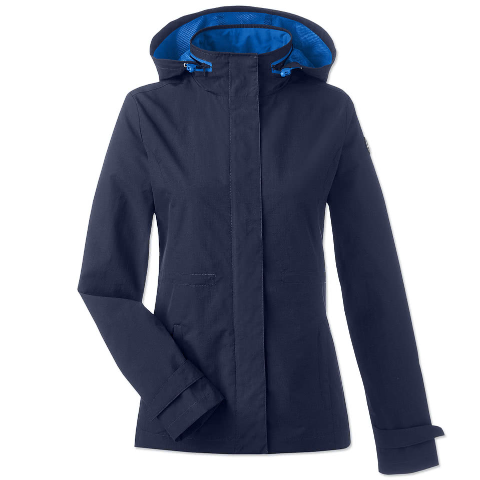 Nautica Women's Voyage Raincoat - Embroidered