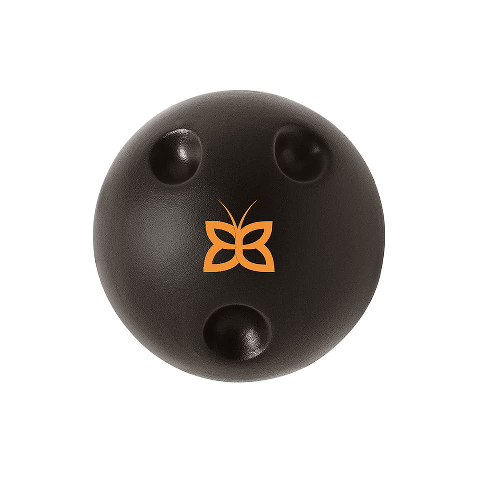 Black Bowling Ball Stress Reliever