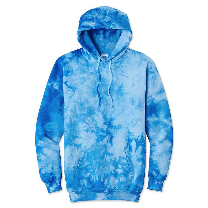 Port & Company Crystal Tie-Dye Pullover Hoodie