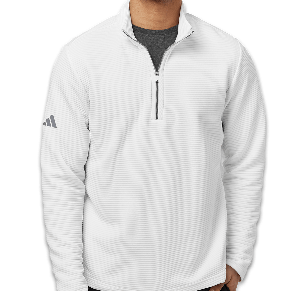 Adidas Spacer Recycled Quarter Zip Sweatshirt-default