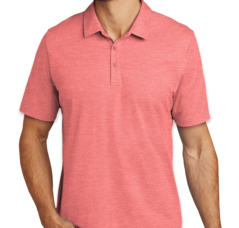 TravisMathew Oceanside Heather Performance Polo-default
