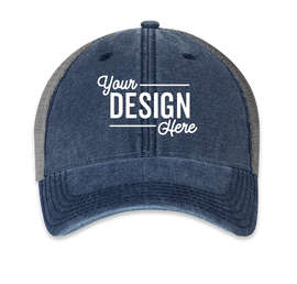 Legacy Dashboard Trucker Hat - Color: Navy / Grey