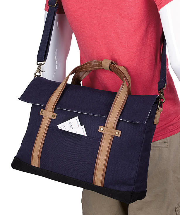 Full Color Kapston San Marco 15" Computer Messenger Bag