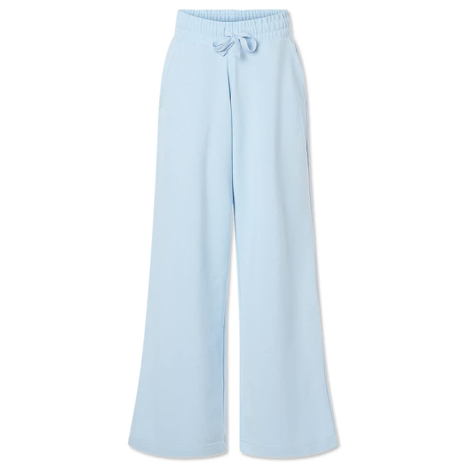 American Apparel Women's French Terry Wide Leg Open Bottom Sweatpants