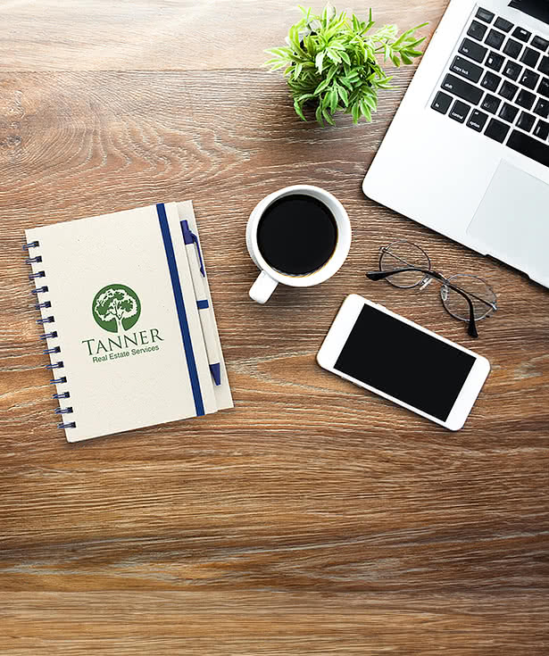 BoC Recycled Spiral Notebook with Pen