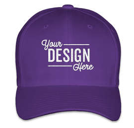 Yupoong Twill Flexfit Hat - Color: Purple