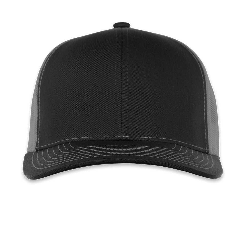 Pacific Headwear Contrast Stitch Snapback Trucker Hat-default