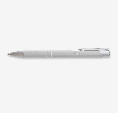 Laser Engraved Venetian Ballpoint Pen (black pen)-default