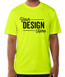 Hanes Cool Dri Performance Shirt - Color: Safety Green