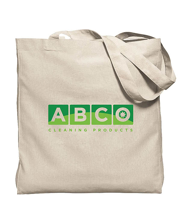 Full Color Natural Gusseted Tote Bag