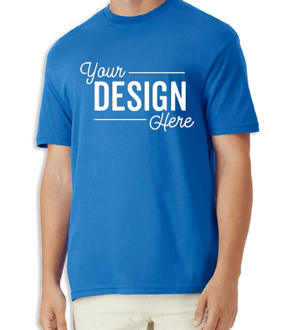 Gildan Lightweight Cotton T-shirt in Royal